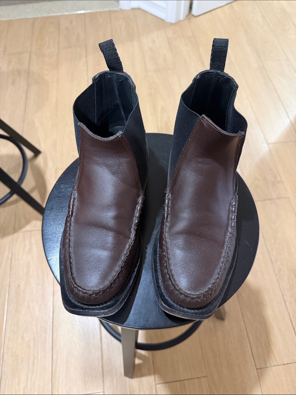 Hereu Barga Boot Brown Leather sz 39